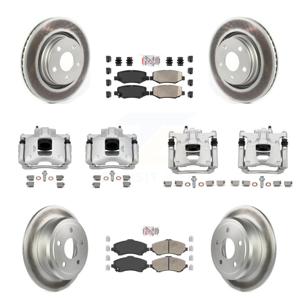 Disc Rotors and Brake Pads Kit-KCG-102808N - Kit.bestparts.ca