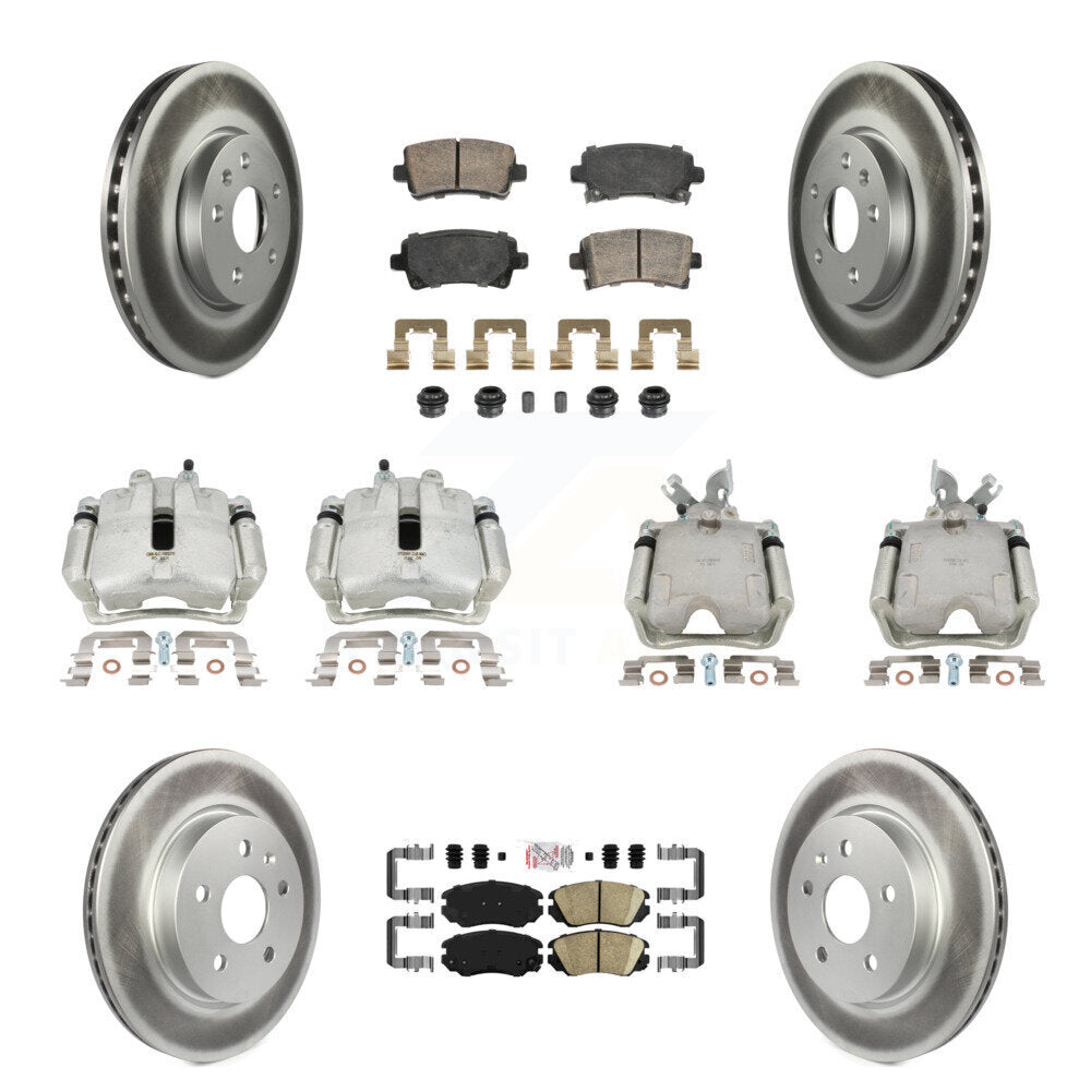 Disc Rotors and Brake Pads Kit-KCG-102837N - Kit.bestparts.ca Kit.bestparts.ca