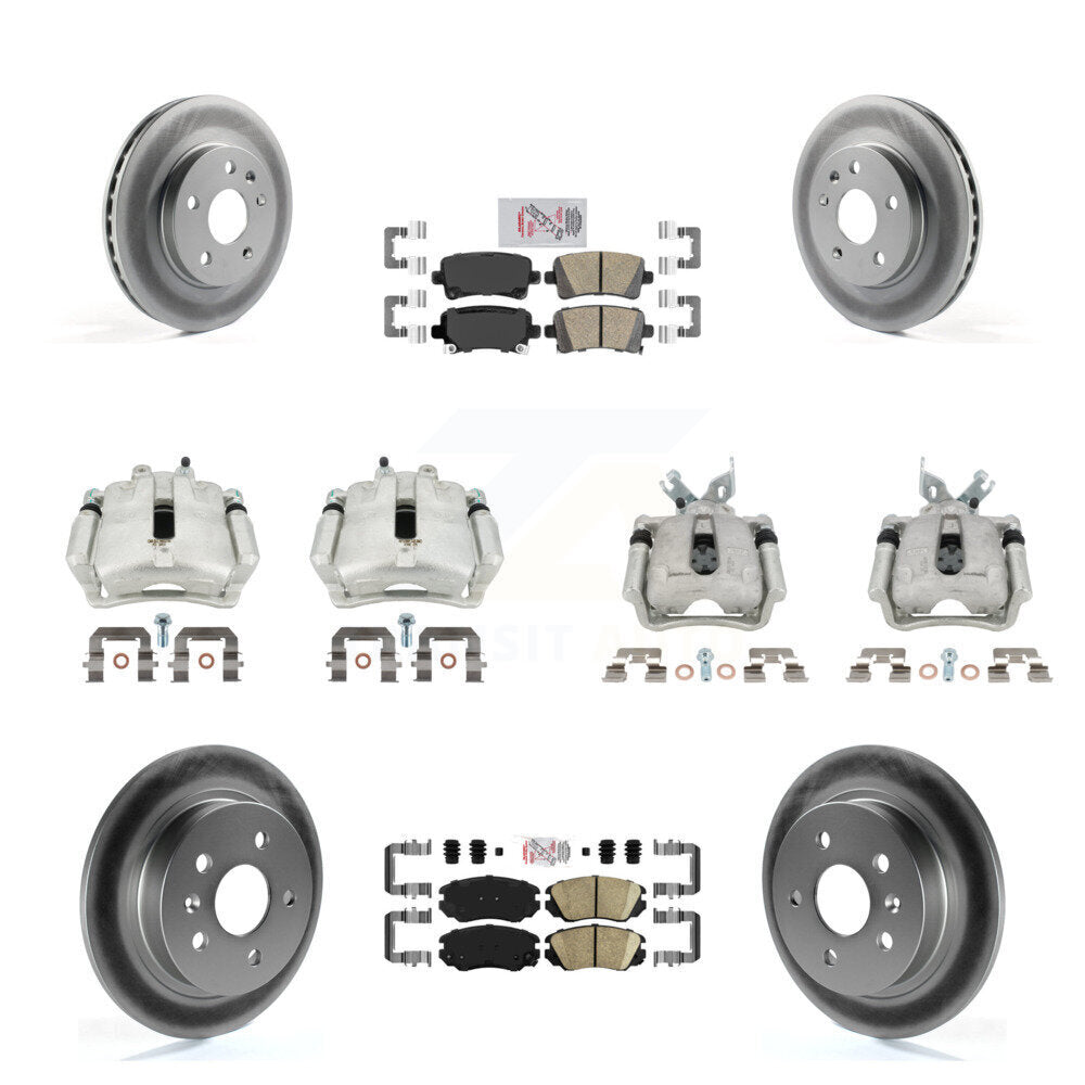 Disc Rotors and Brake Pads Kit-KCG-102843N - Kit.bestparts.ca