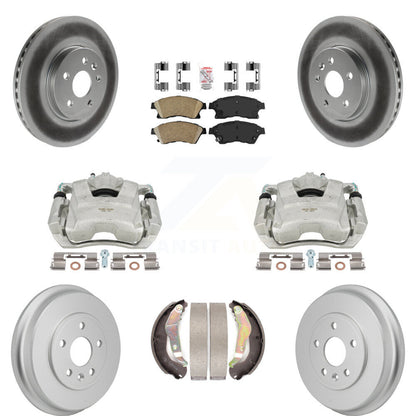 Disc Rotors and Brake Pads Kit-KCG-102897N - Kit.bestparts.ca