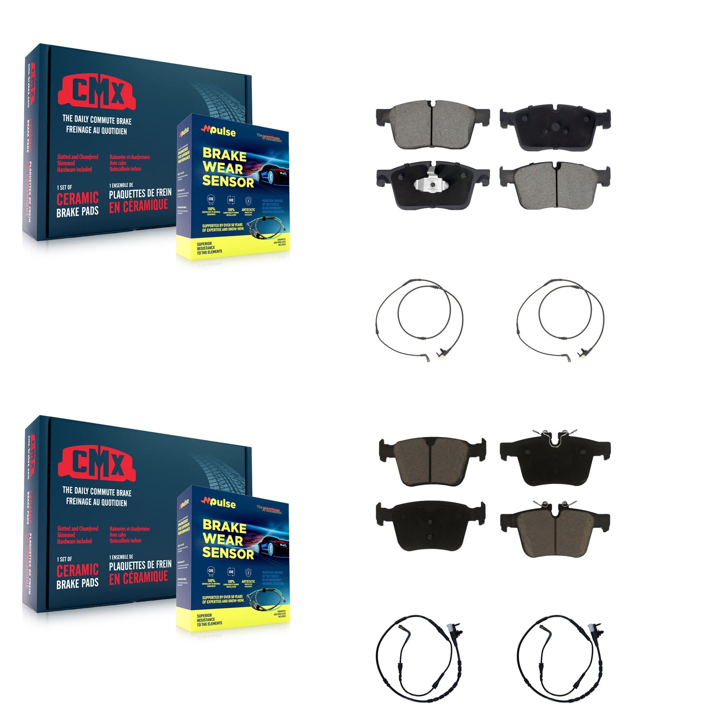 Brake Pads Kit-KCW-101074 Kit.bestparts.ca