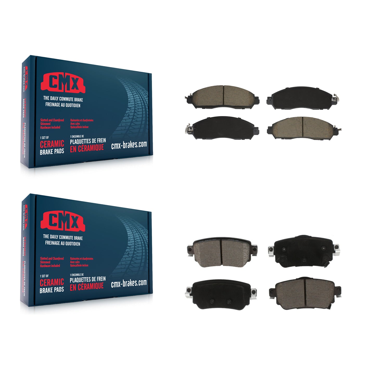 Brake Pads Kit-KCX-100637 Kit.bestparts.ca