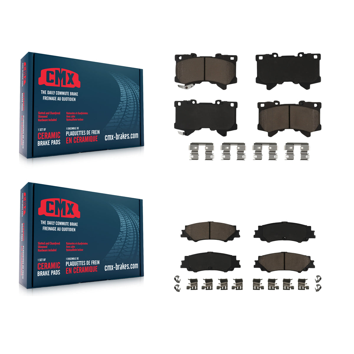 Brake Pads Kit-KCX-100676 Kit.bestparts.ca