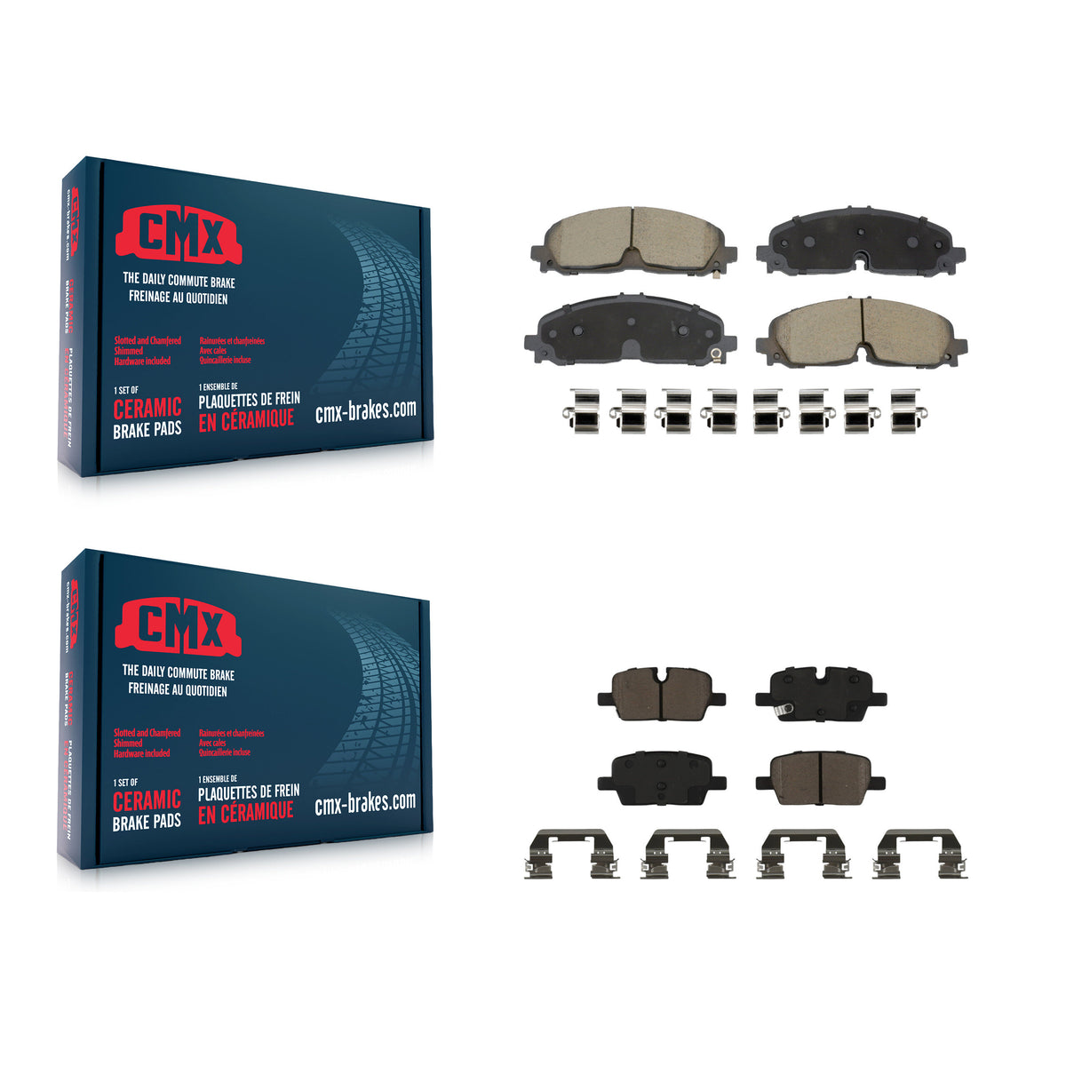 Brake Pads Kit-KCX-100677 Kit.bestparts.ca