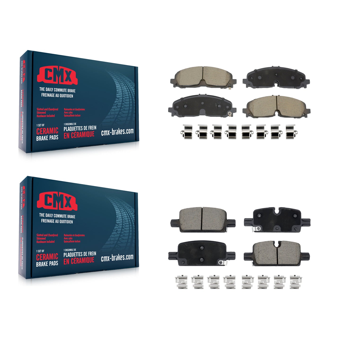 Brake Pads Kit-KCX-100716 Kit.bestparts.ca