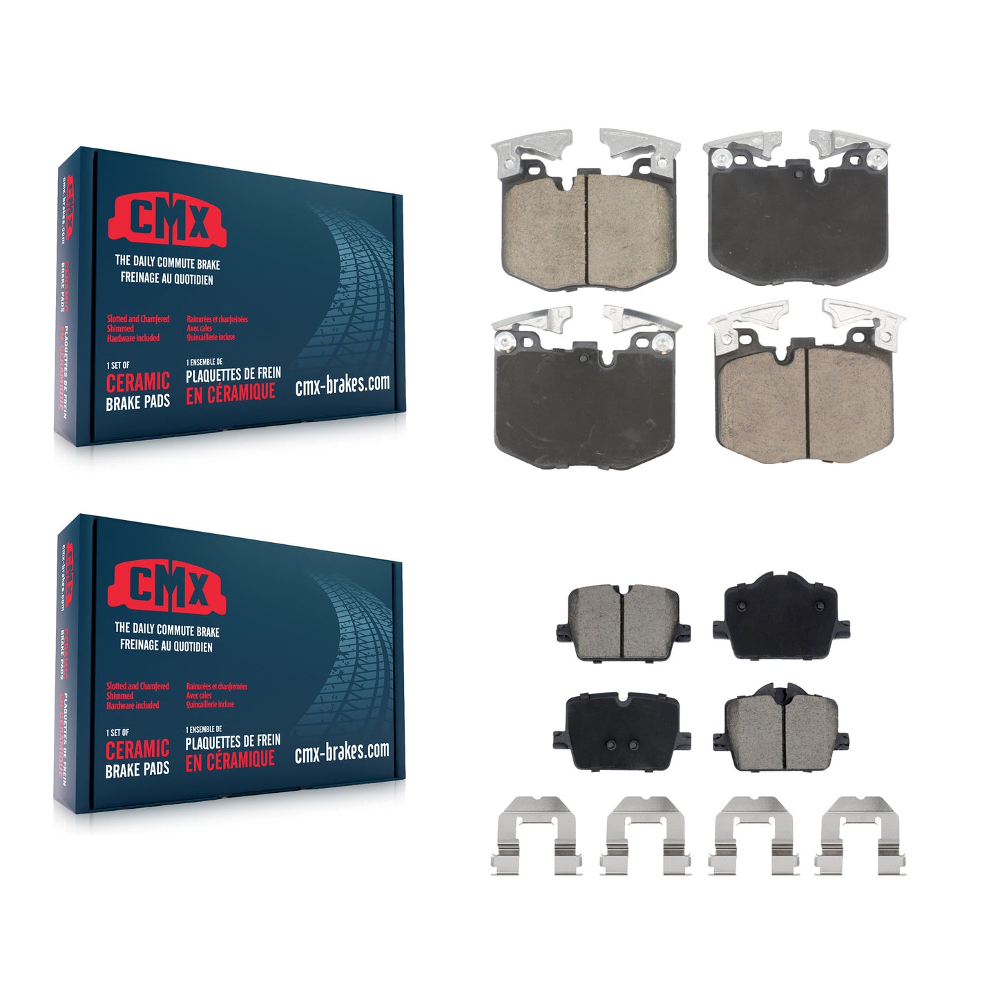 Brake Pads Kit-KCX-100717 Kit.bestparts.ca