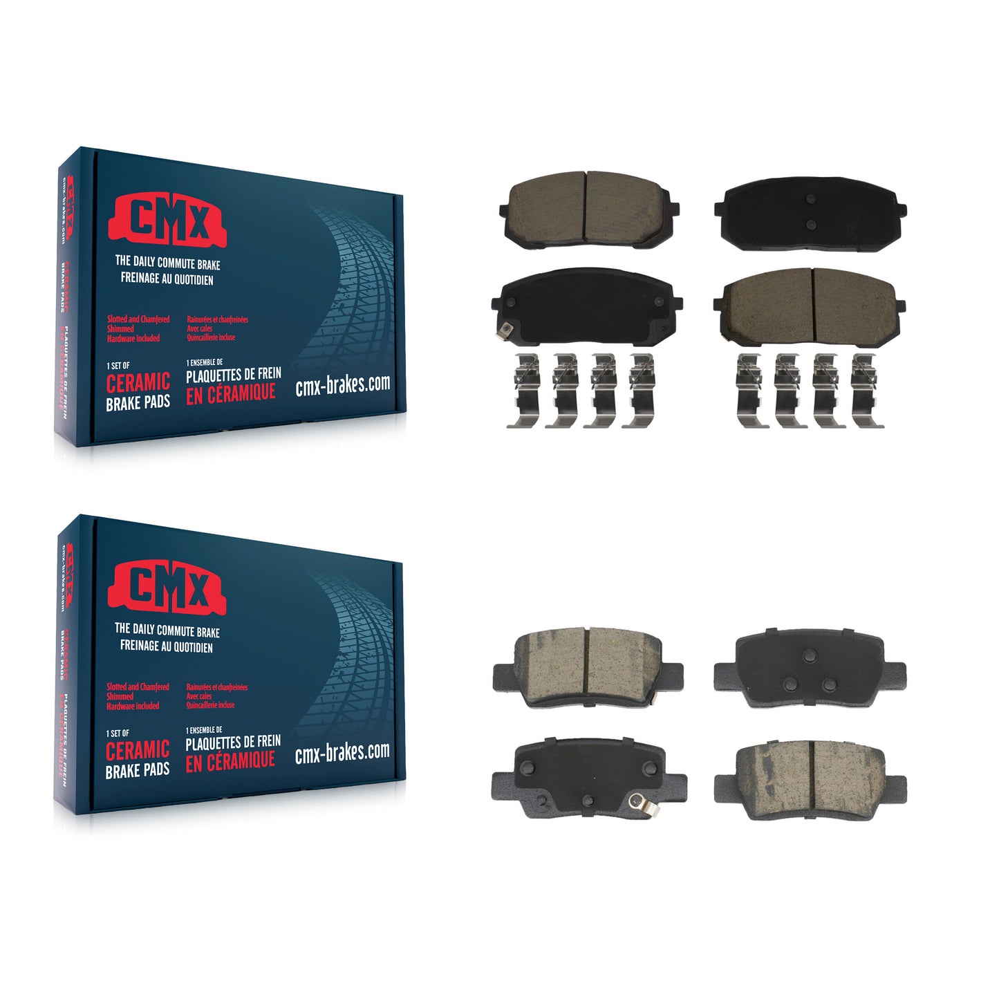 Brake Pads Kit-KCX-100718 Kit.bestparts.ca