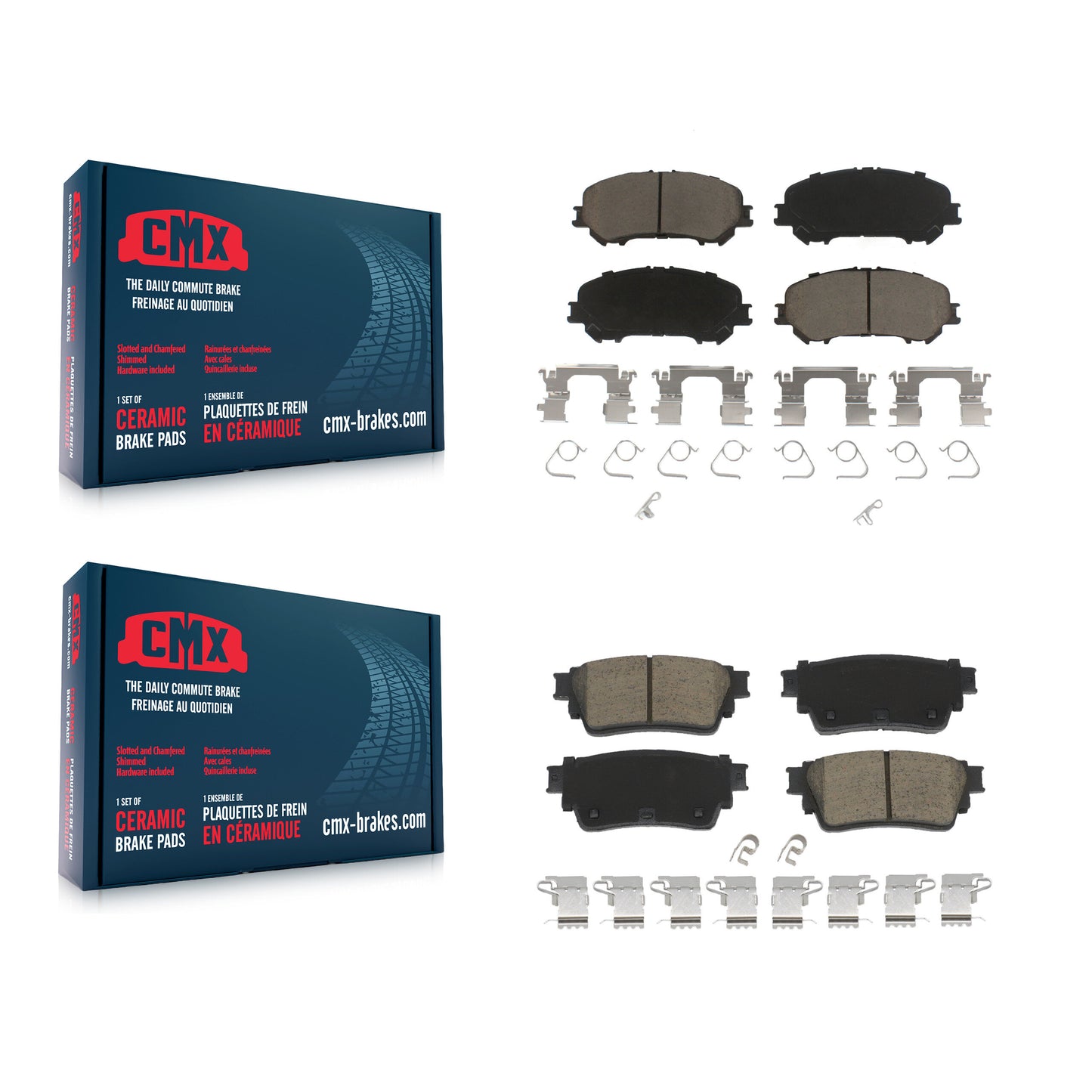 Brake Pads Kit-KCX-100720 Kit.bestparts.ca