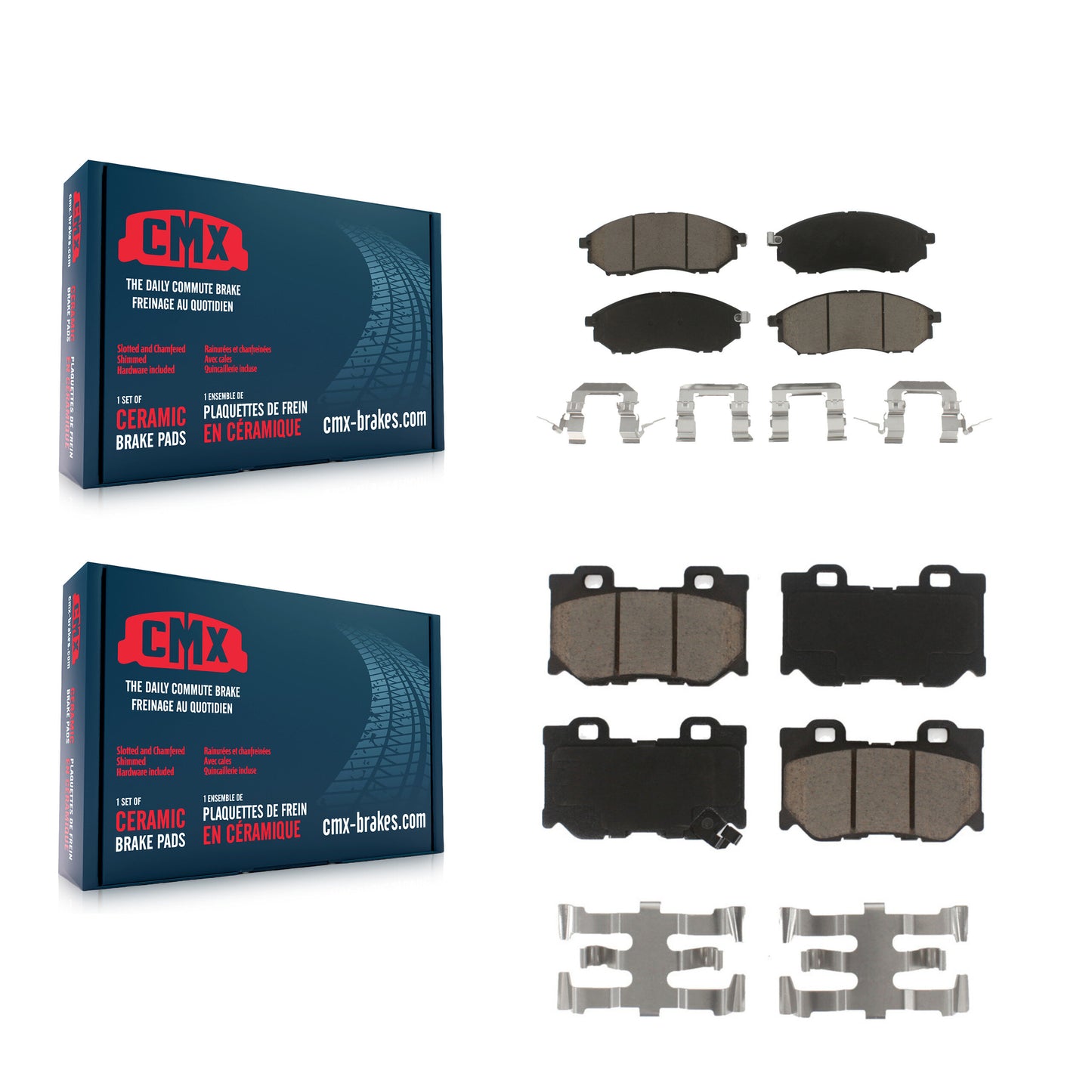 Brake Pads Kit-KCX-100721 Kit.bestparts.ca