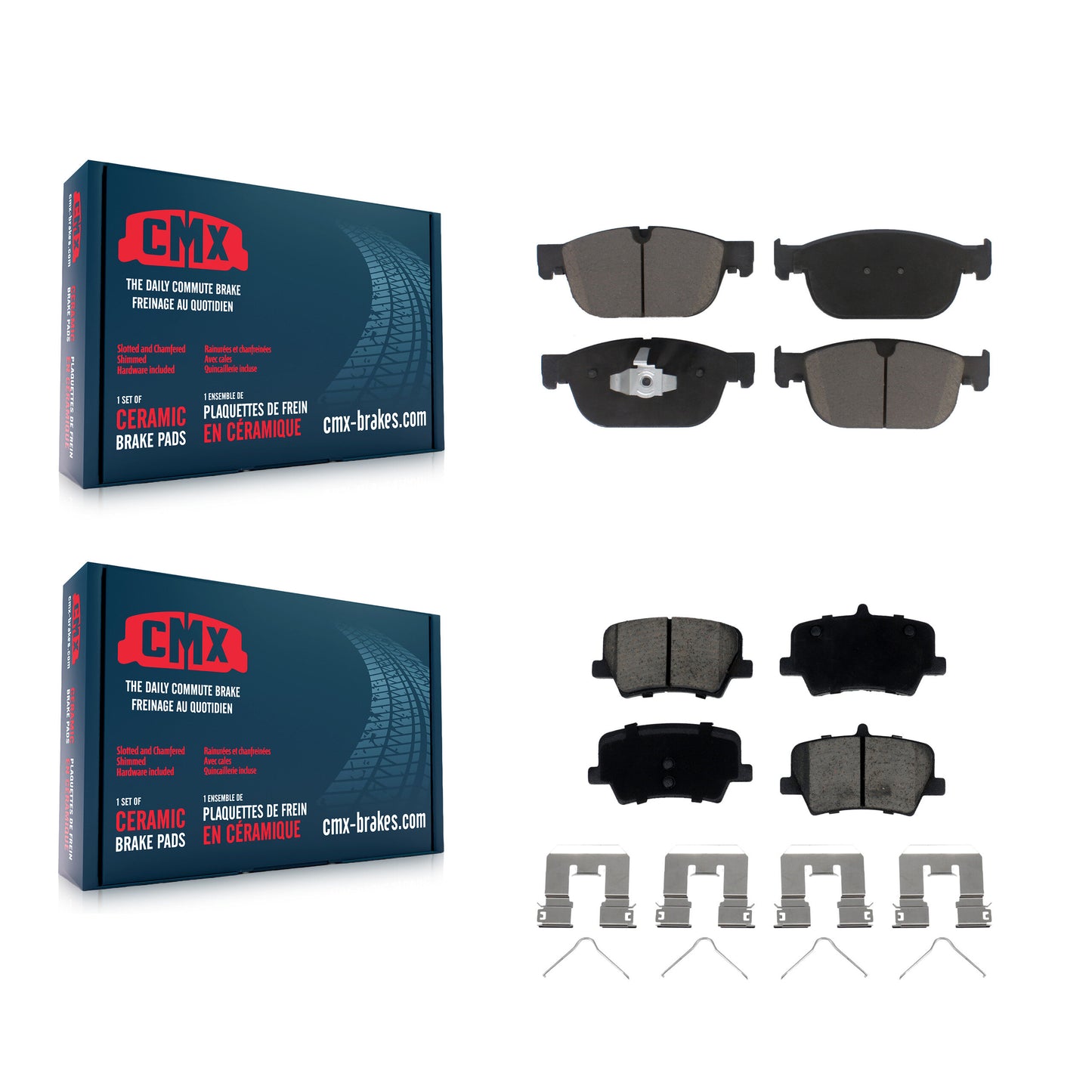 Brake Pads Kit-KCX-100728 Kit.bestparts.ca