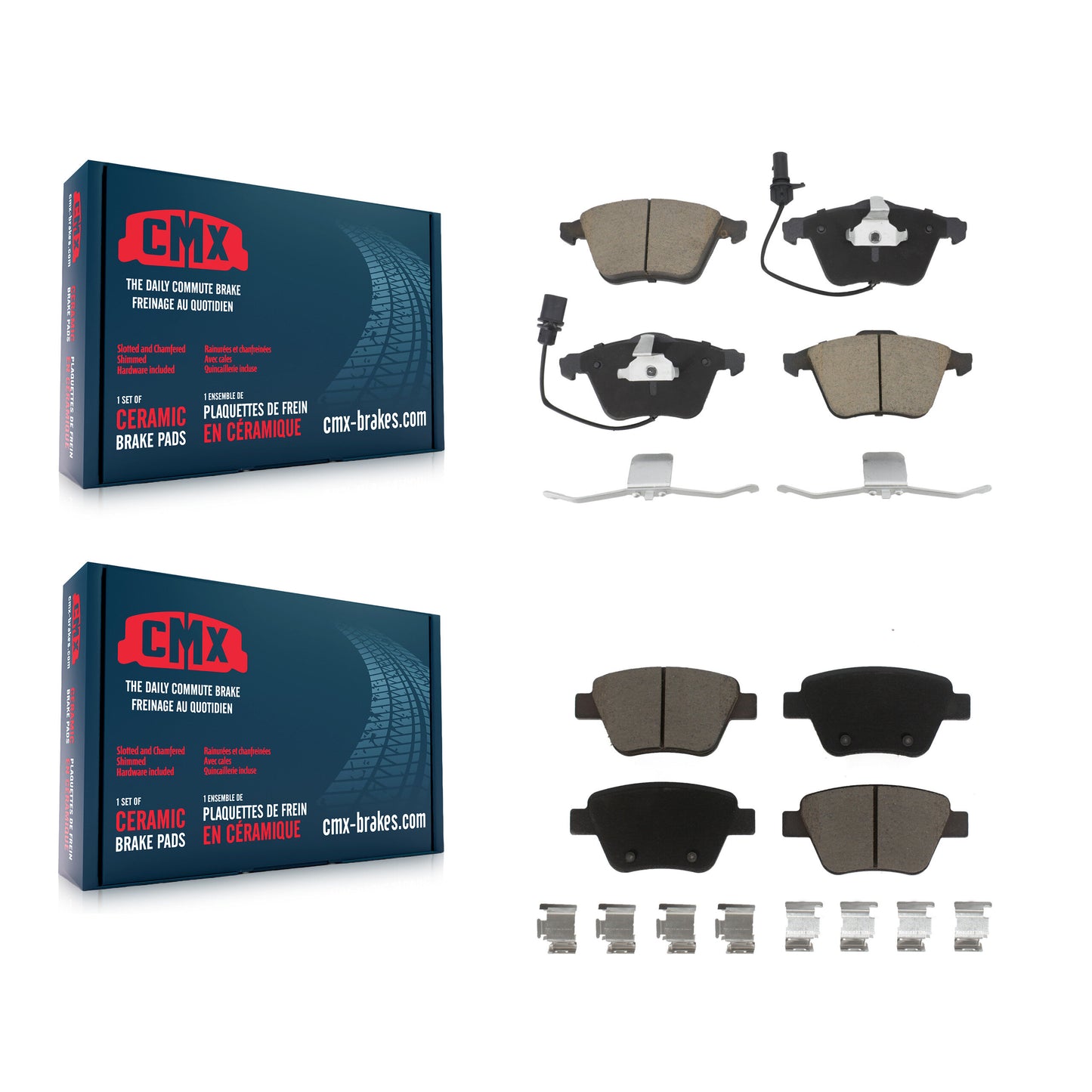 Brake Pads Kit-KCX-100731 Kit.bestparts.ca