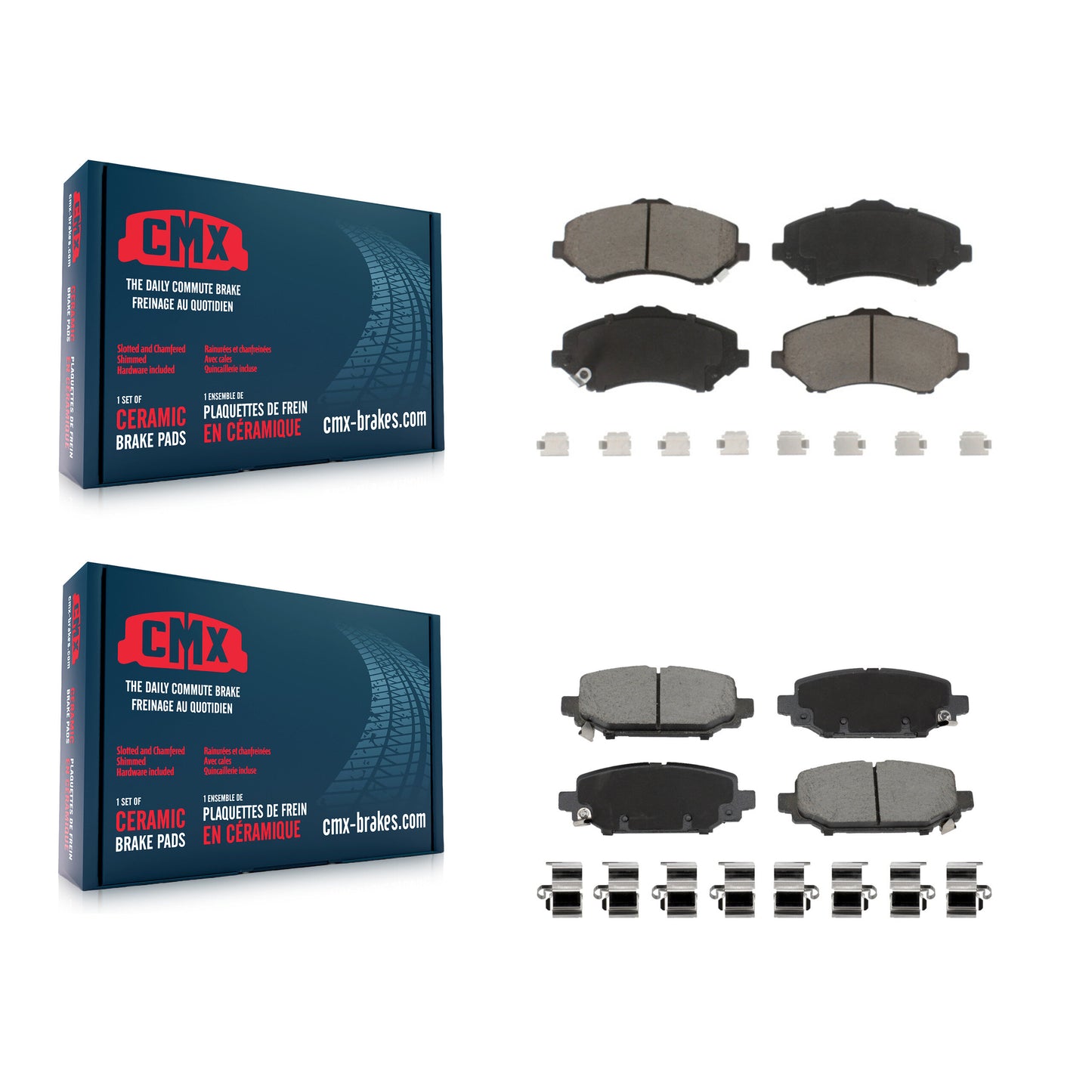 Brake Pads Kit-KCX-100733 Kit.bestparts.ca
