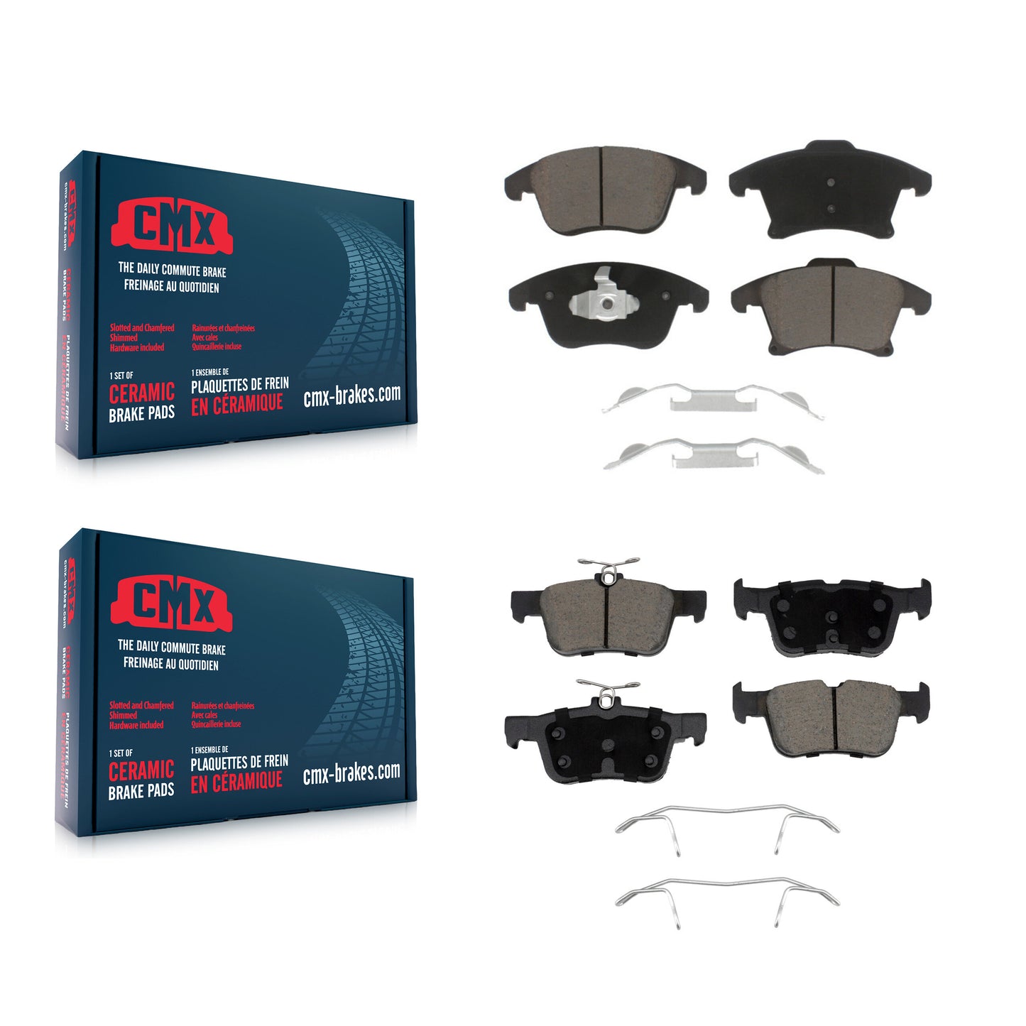Brake Pads Kit-KCX-100734 Kit.bestparts.ca