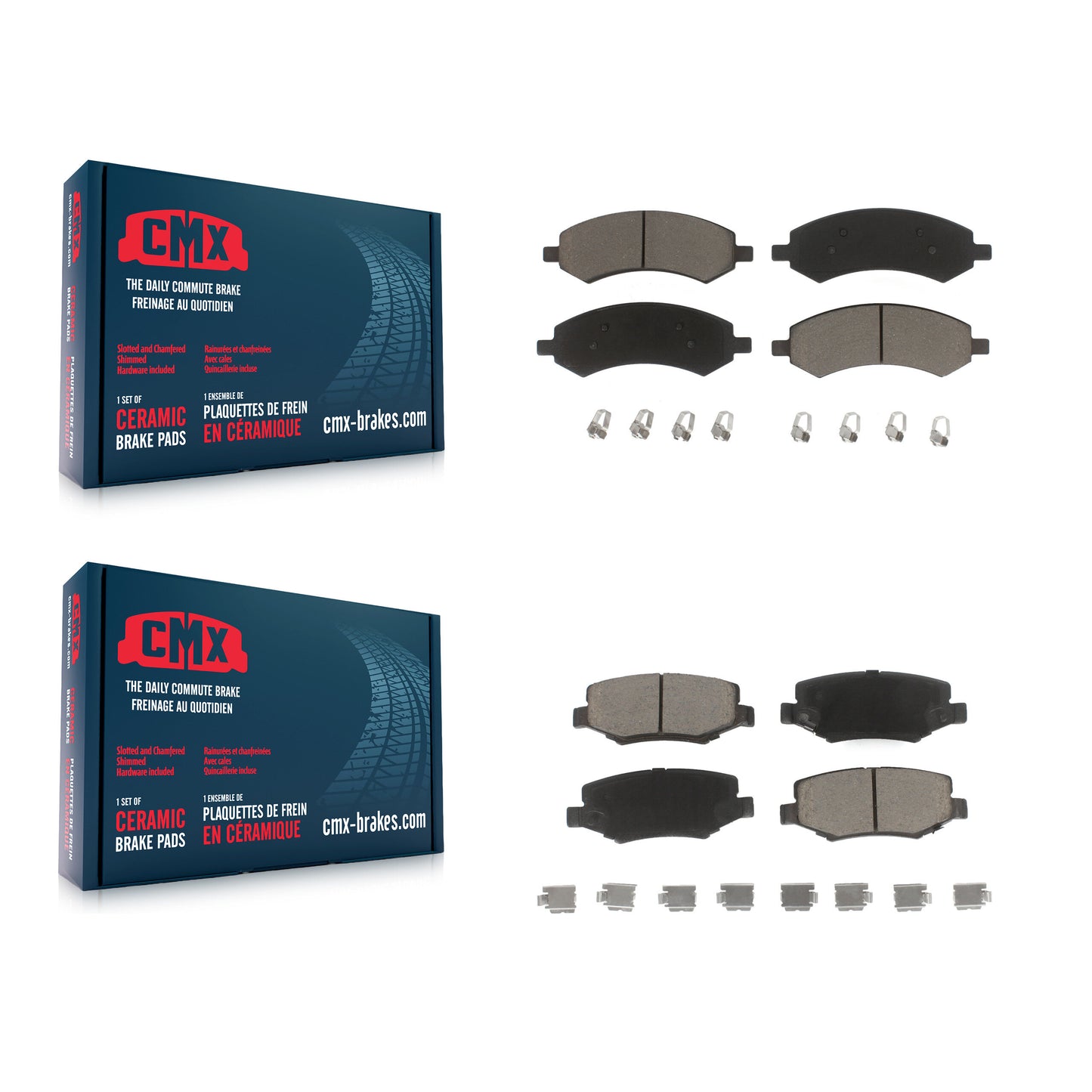 Brake Pads Kit-KCX-100735 Kit.bestparts.ca
