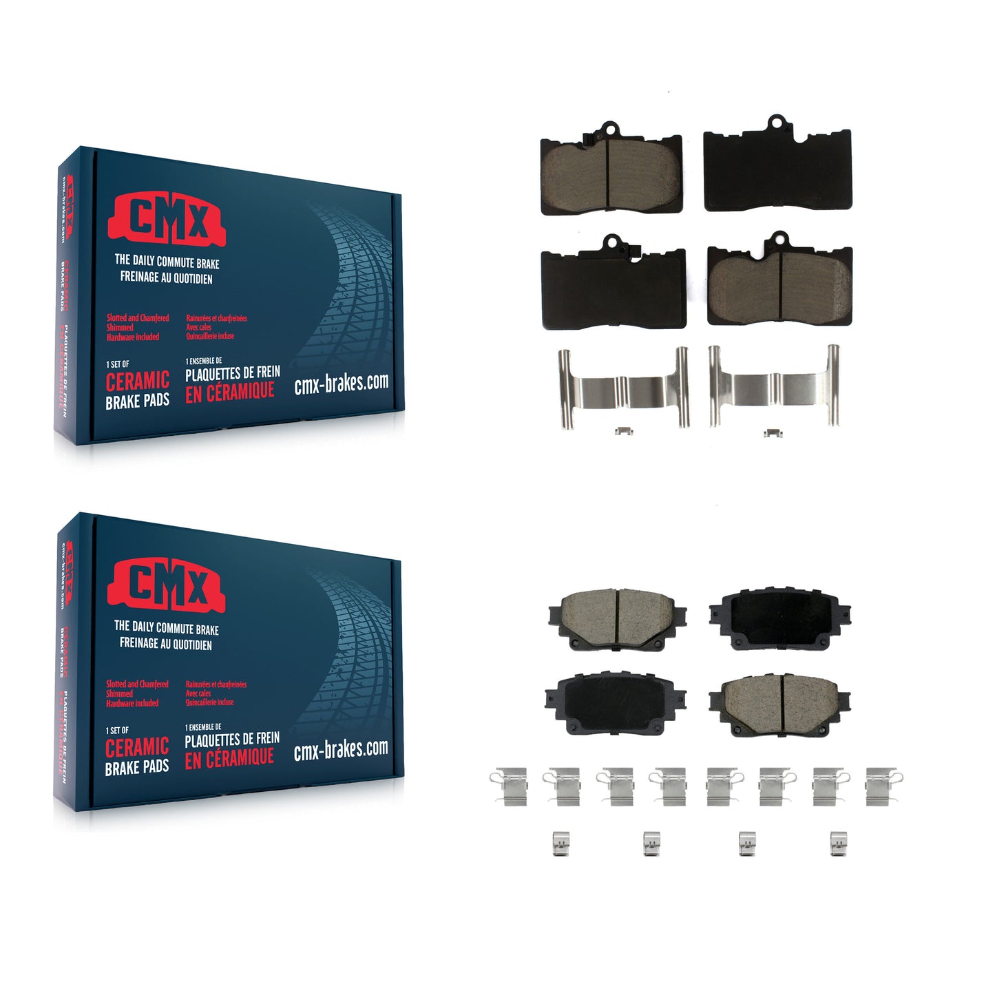Brake Pads Kit-KCX-100736 Kit.bestparts.ca