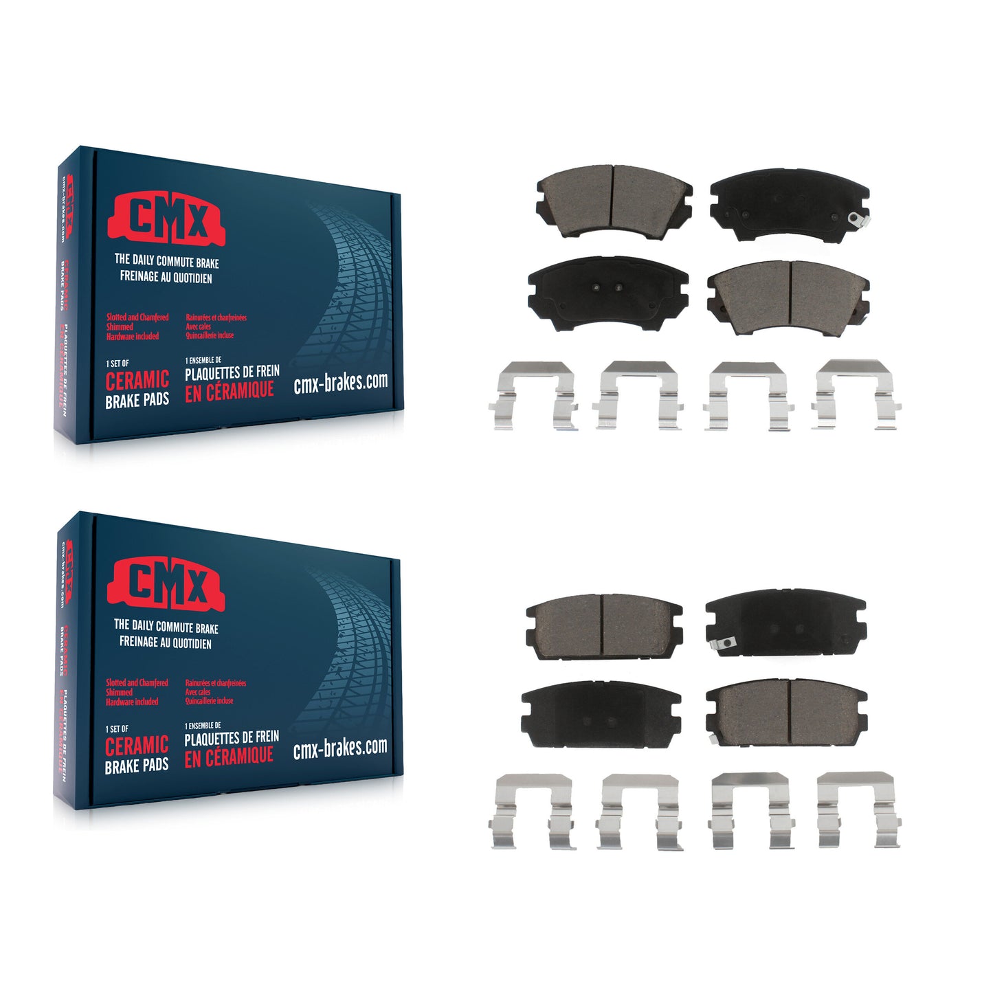 Brake Pads Kit-KCX-100739 Kit.bestparts.ca