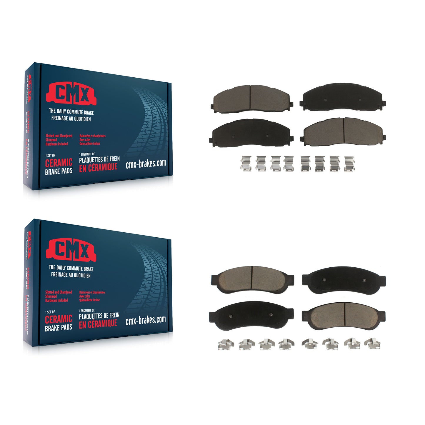 Brake Pads Kit-KCX-100740 Kit.bestparts.ca