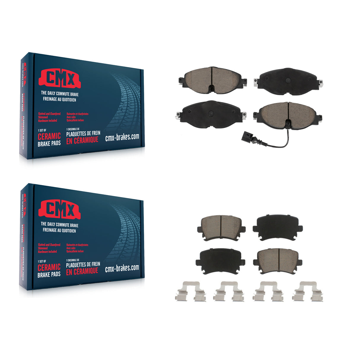 Brake Pads Kit-KCX-100746 Kit.bestparts.ca