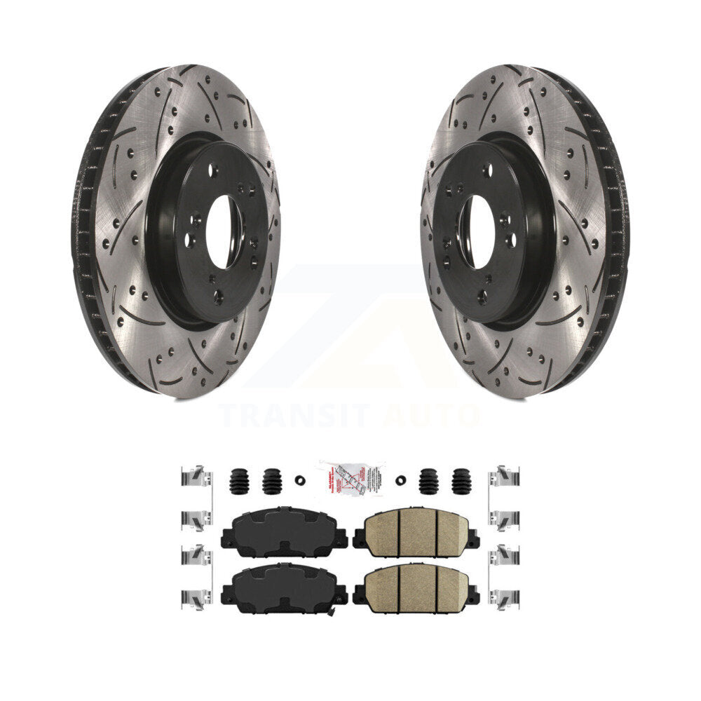 Coated Disc Rotors and Ceramic Brake Pads Kit-KDA-100017 - Kit.bestparts.ca Kit.bestparts.ca