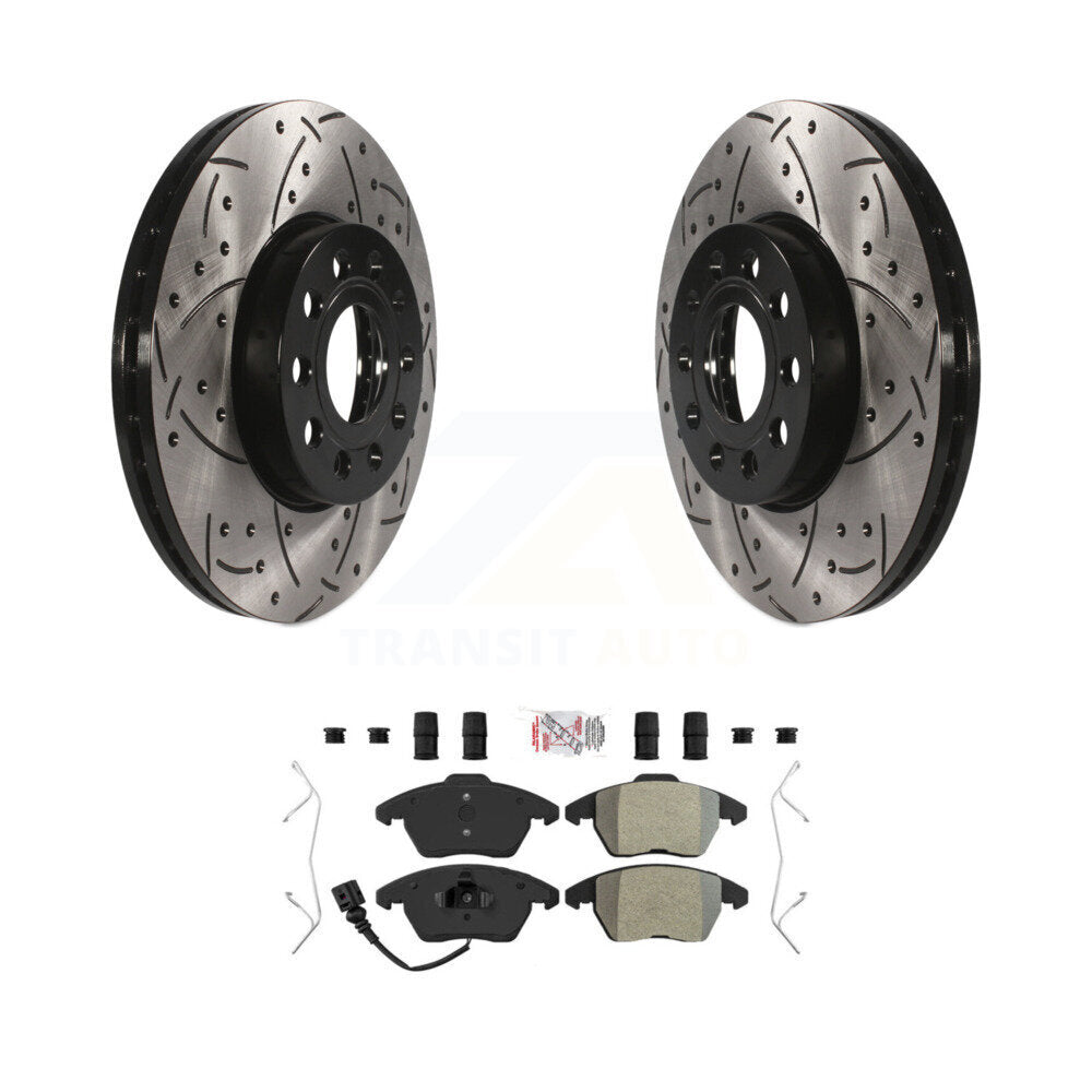 Coated Disc Rotors and Semi-Metallic Brake Pads Kit-KDA-100090 - Kit.bestparts.ca Kit.bestparts.ca