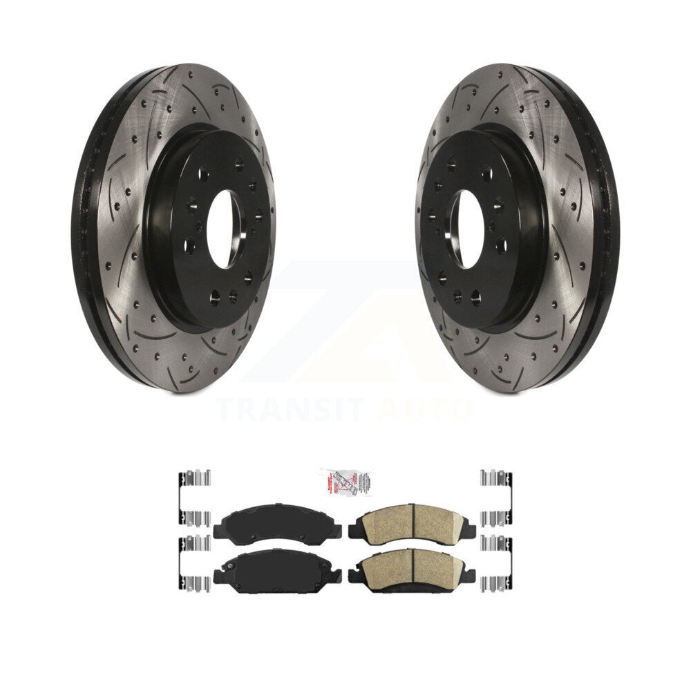 Coated Disc Rotors and Ceramic Brake Pads Kit-KDA-100106 - Kit.bestparts.ca Kit.bestparts.ca