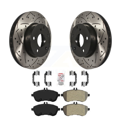 coated disc rotors and semi metallic brake pads-kda-100119 - Kit.bestparts.ca