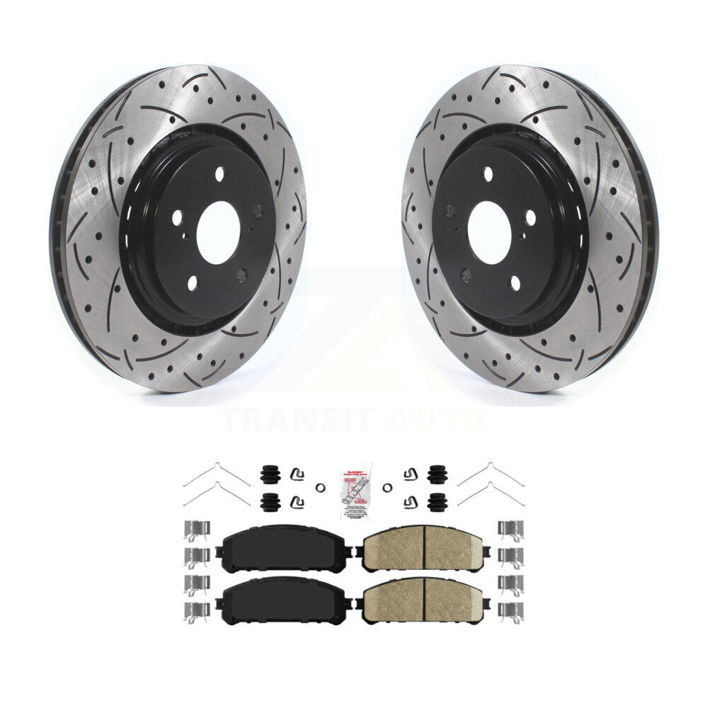 Coated Disc Rotors and Ceramic Brake Pads Kit-KDA-100132 - Kit.bestparts.ca Kit.bestparts.ca