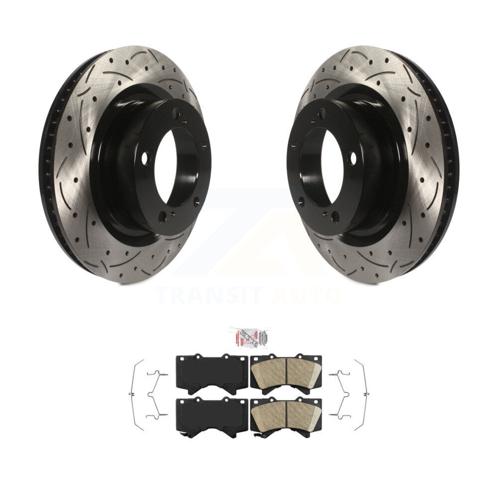 Coated Disc Rotors and Ceramic Brake Pads Kit-KDA-100158 - Kit.bestparts.ca Kit.bestparts.ca