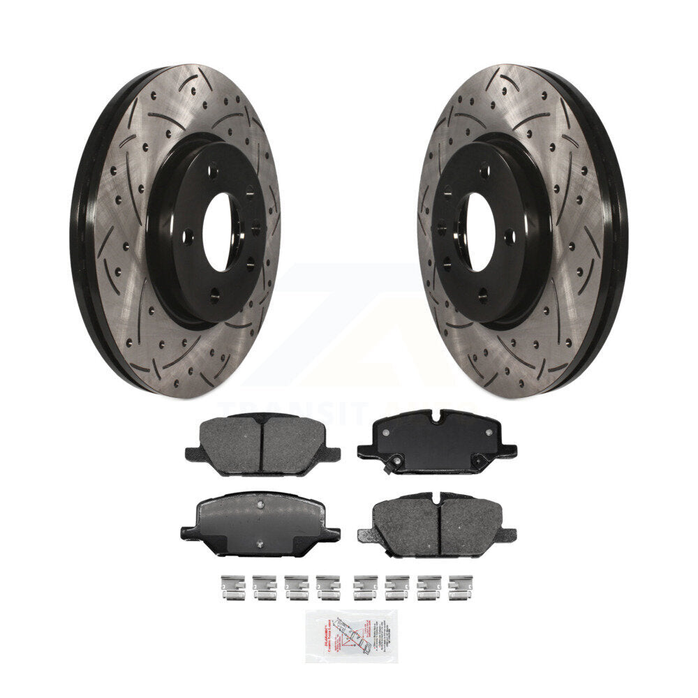 Coated Disc Rotors and Ceramic Brake Pads Kit-KDA-100208 - Kit.bestparts.ca Kit.bestparts.ca