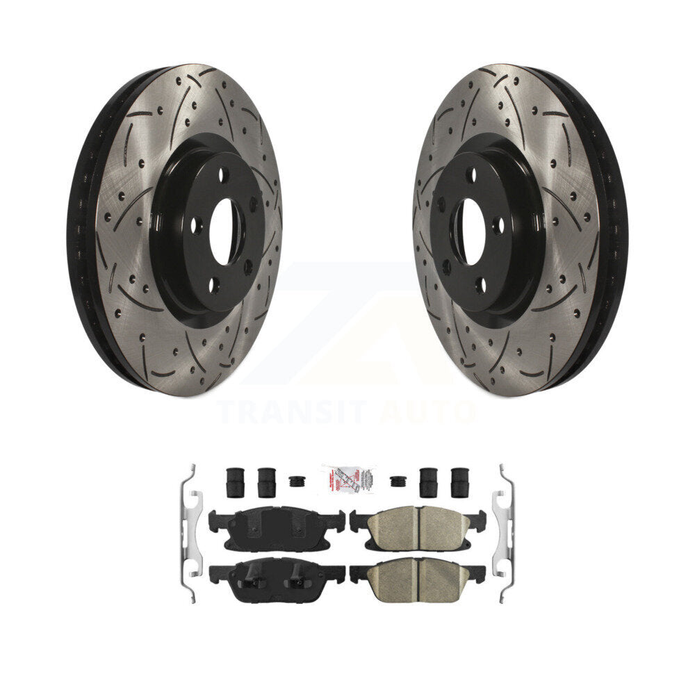 Coated Disc Rotors and Ceramic Brake Pads Kit-KDA-100215 - Kit.bestparts.ca Kit.bestparts.ca