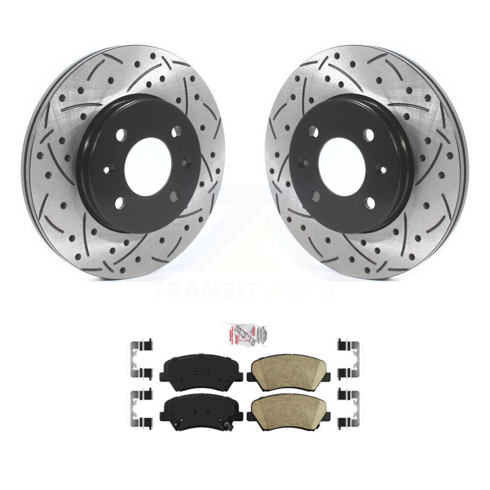 Coated Disc Rotors and Ceramic Brake Pads Kit-KDA-100228 - Kit.bestparts.ca Kit.bestparts.ca