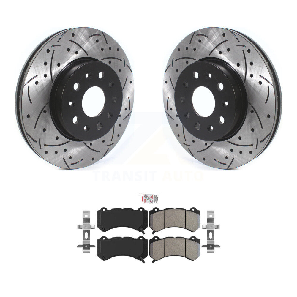 Coated Disc Rotors and Semi-Metallic Brake Pads Kit-KDA-100248 - Kit.bestparts.ca Kit.bestparts.ca