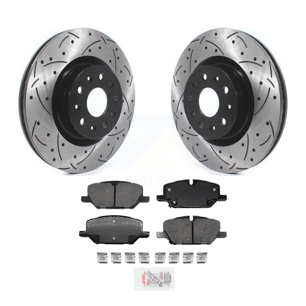 Coated Disc Rotors and Ceramic Brake Pads Kit-KDA-100250 - Kit.bestparts.ca