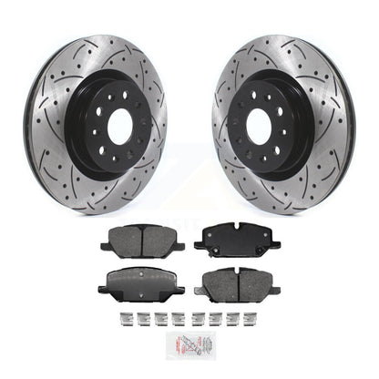 Coated Disc Rotors and Ceramic Brake Pads Kit-KDA-100250 - Kit.bestparts.ca