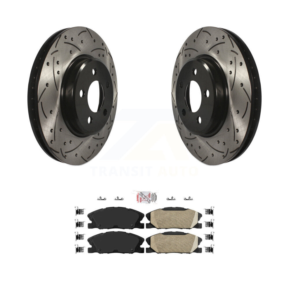 Coated Disc Rotors and Ceramic Brake Pads Kit-KDA-100259 - Kit.bestparts.ca Kit.bestparts.ca