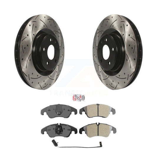 Coated Disc Rotors and Semi-Metallic Brake Pads Kit-KDA-100270 - Kit.bestparts.ca