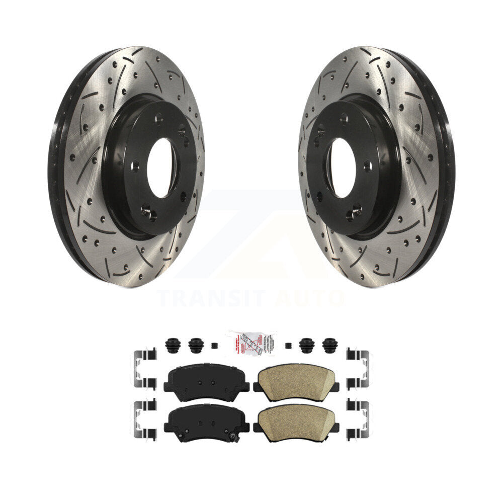 Coated Disc Rotors and Ceramic Brake Pads Kit-KDA-100283 - Kit.bestparts.ca Kit.bestparts.ca