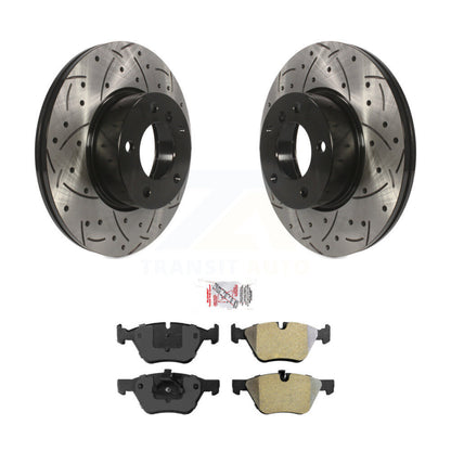 Coated Disc Rotors and Semi-Metallic Brake Pads Kit-KDA-100326 - Kit.bestparts.ca