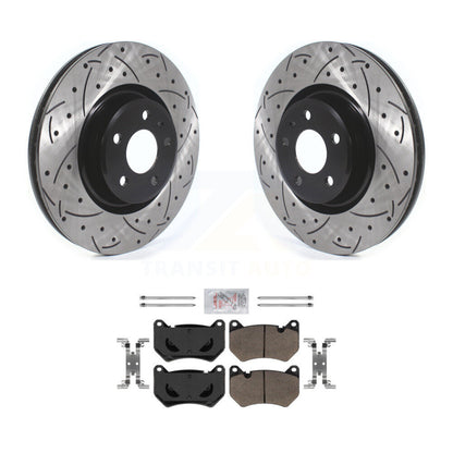 Coated Disc Rotors and Ceramic Brake Pads Kit-KDA-100362 - Kit.bestparts.ca