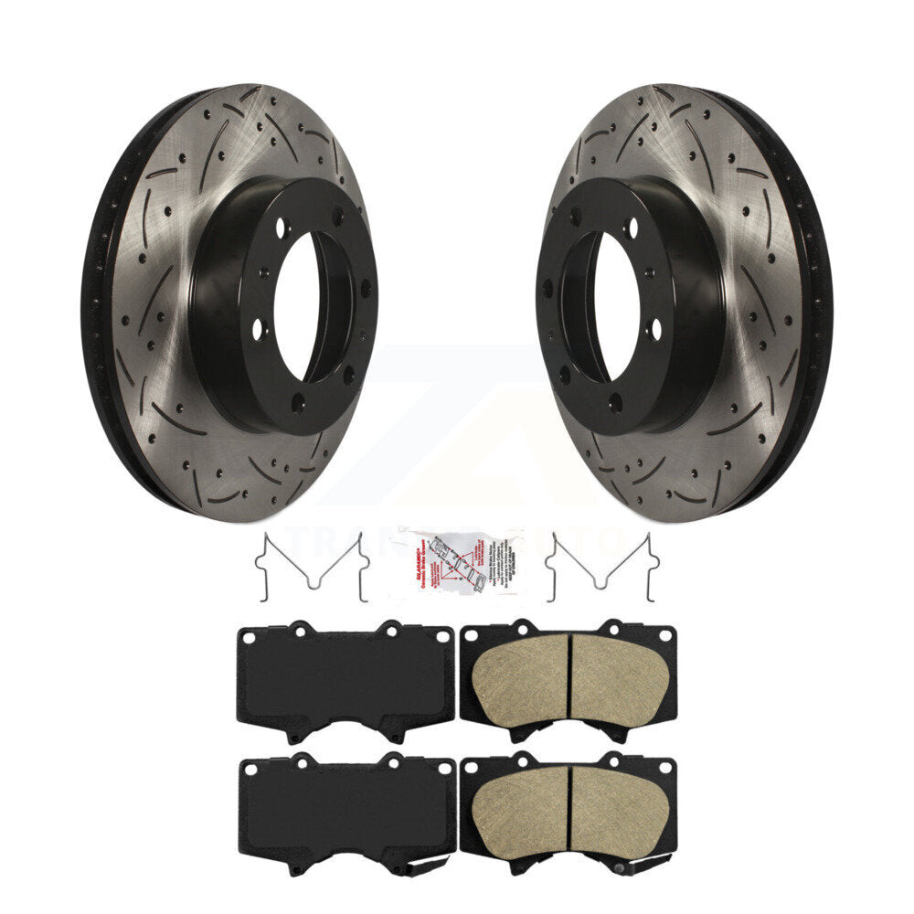 coated disc rotors and ceramic brake pads-kda-100369 - Kit.bestparts.ca Kit.bestparts.ca