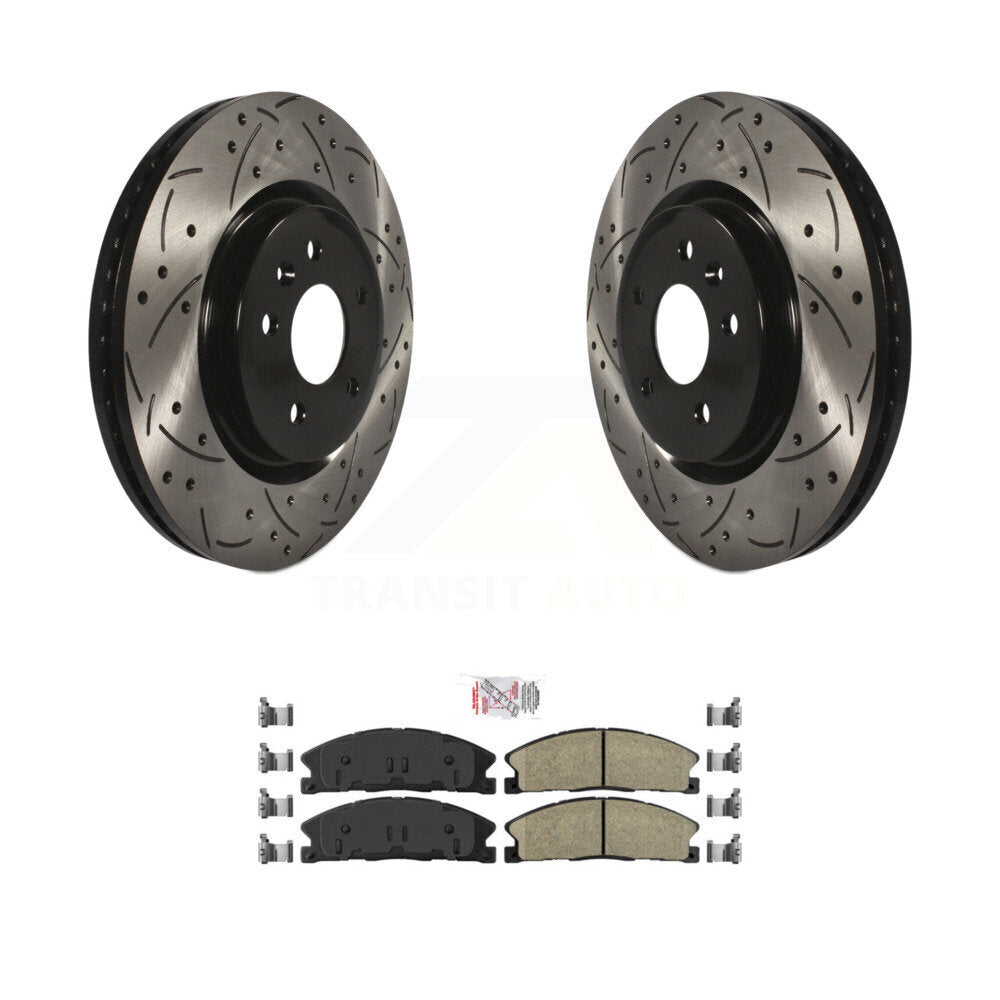 Coated Disc Rotors and Ceramic Brake Pads Kit-KDA-100396 - Kit.bestparts.ca Kit.bestparts.ca