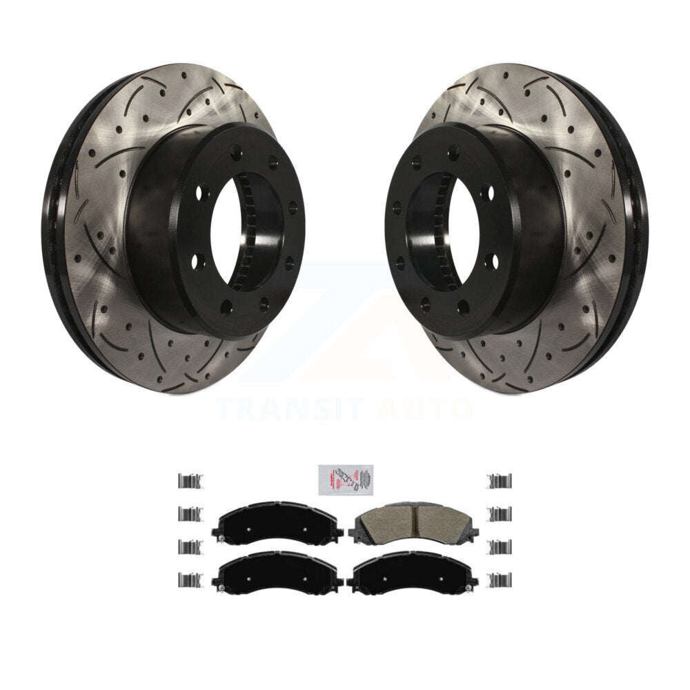 Coated Disc Rotors and Semi-Metallic Brake Pads Kit-KDA-100501 - Kit.bestparts.ca