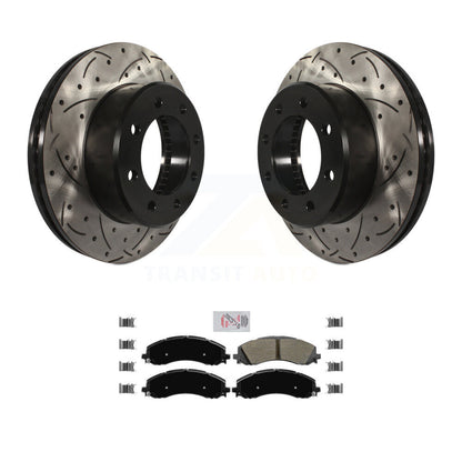 Coated Disc Rotors and Semi-Metallic Brake Pads Kit-KDA-100501 - Kit.bestparts.ca