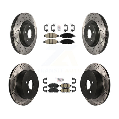 Disc Rotors and Ceramic Brake Pads Kit-KDA-100558 - Kit.bestparts.ca