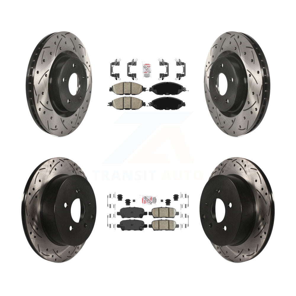 Disc Rotors and Ceramic Brake Pads Kit-KDA-100560 - Kit.bestparts.ca Kit.bestparts.ca