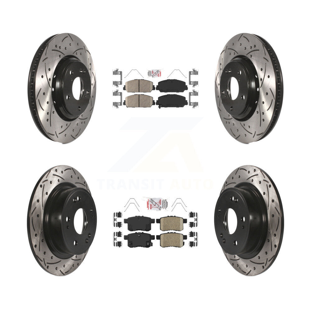 Disc Rotors and Ceramic Brake Pads Kit-KDA-100573 - Kit.bestparts.ca