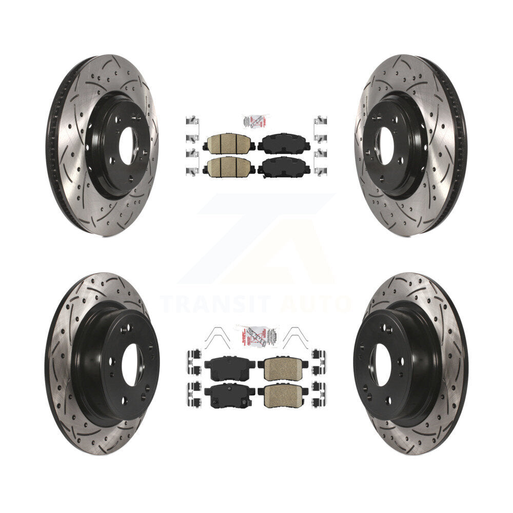 Disc Rotors and Ceramic Brake Pads Kit-KDA-100579 - Kit.bestparts.ca Kit.bestparts.ca