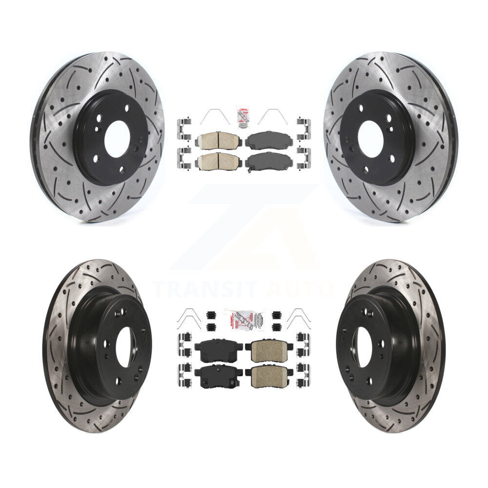 Disc Rotors and Ceramic Brake Pads Kit-KDA-100627 - Kit.bestparts.ca Kit.bestparts.ca