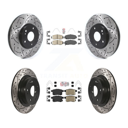 Disc Rotors and Ceramic Brake Pads Kit-KDA-100627 - Kit.bestparts.ca