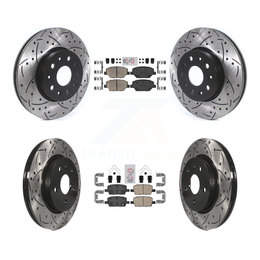 Disc Rotors and Ceramic Brake Pads Kit-KDA-100686 - Kit.bestparts.ca Kit.bestparts.ca